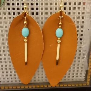 Leather Earrings